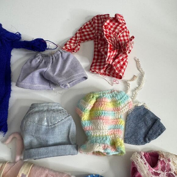 BARBIE Vintage Doll Clothing 60's 70's 80's 90's Accessories Lot 73 Pieces - Picture 9 of 16